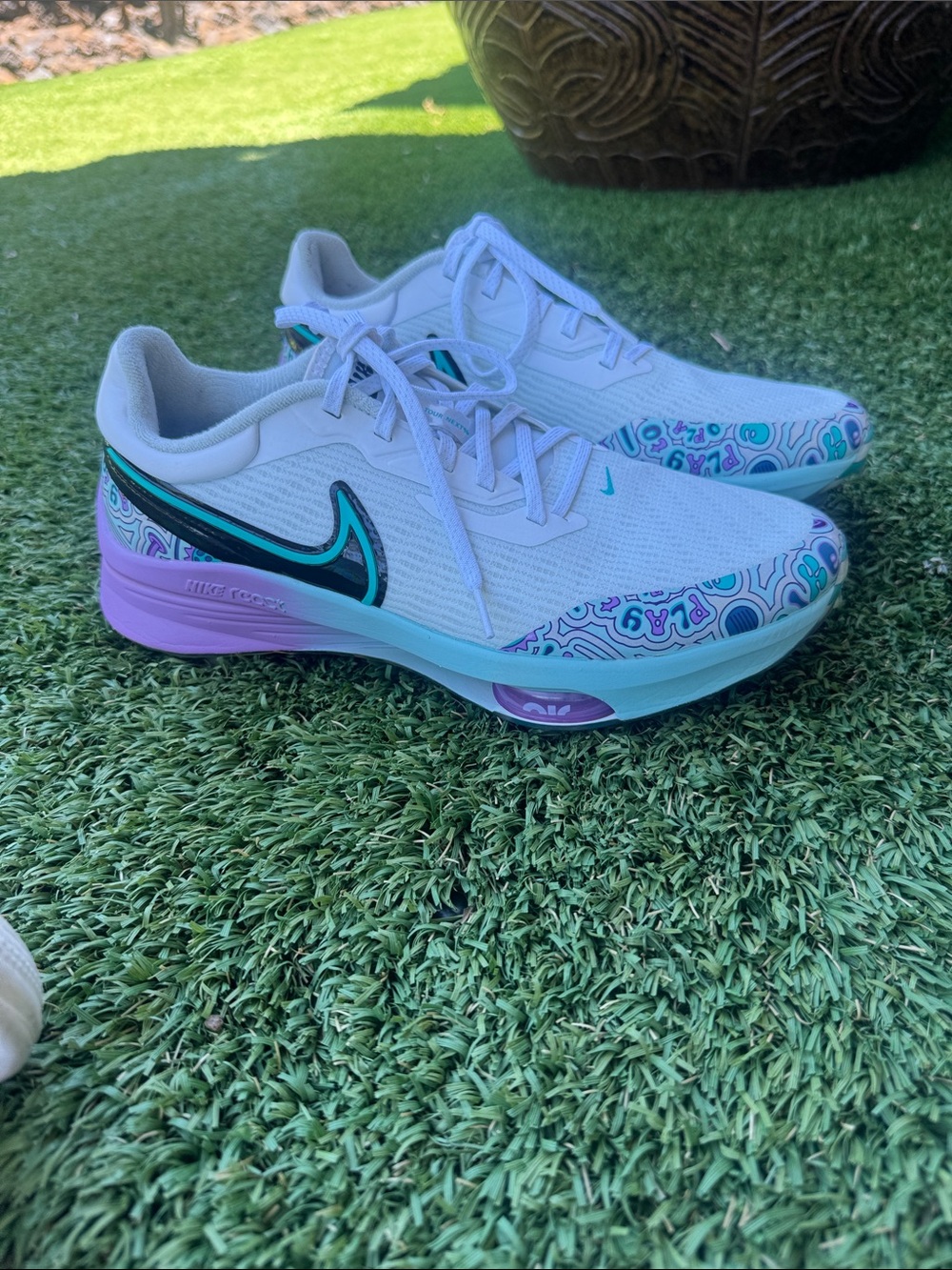 Nike air infinity tour NEXT% NRG golf Shoes size 9 for man